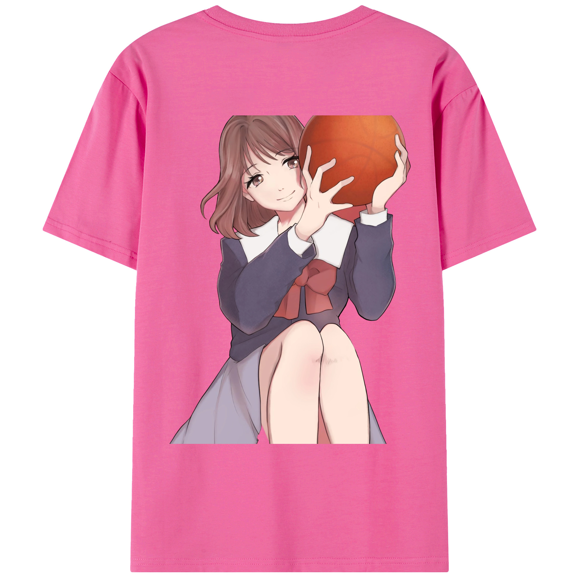SLAM DUNK／スラムダンク レディース半袖Tシャツ(バックプリント)